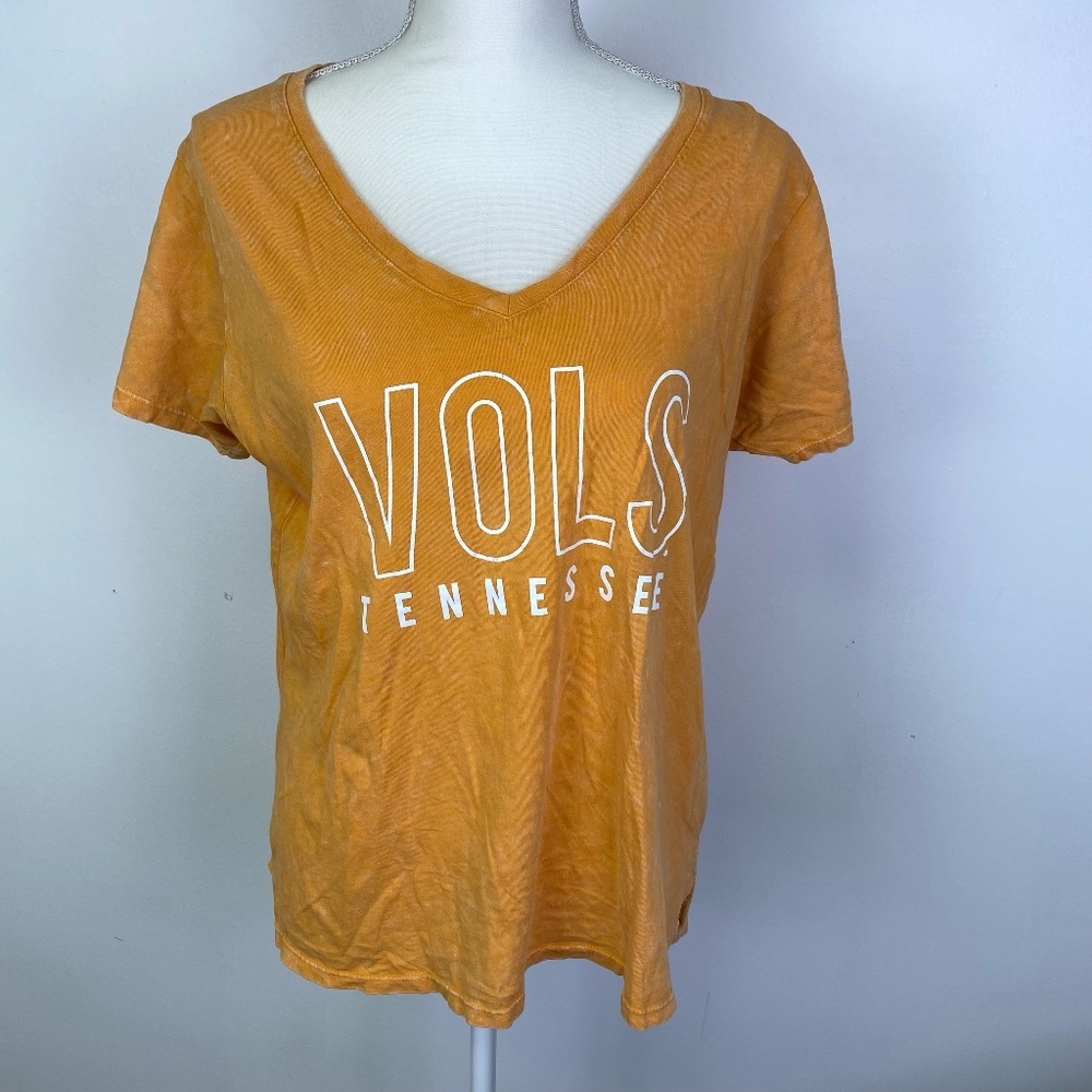 chica-d VOLS TENNESSEE UTK Distressed Short Sleeve Medium Shirt